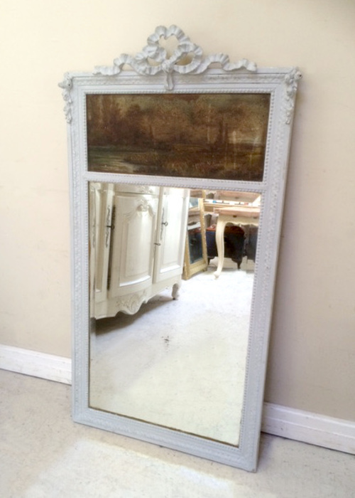 french antique trumeau mirror
